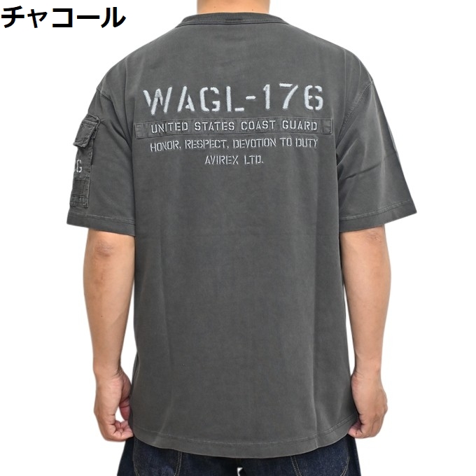 AVIREX（アヴィレックス） 783-6134005 半袖Tシャツ フェイディド