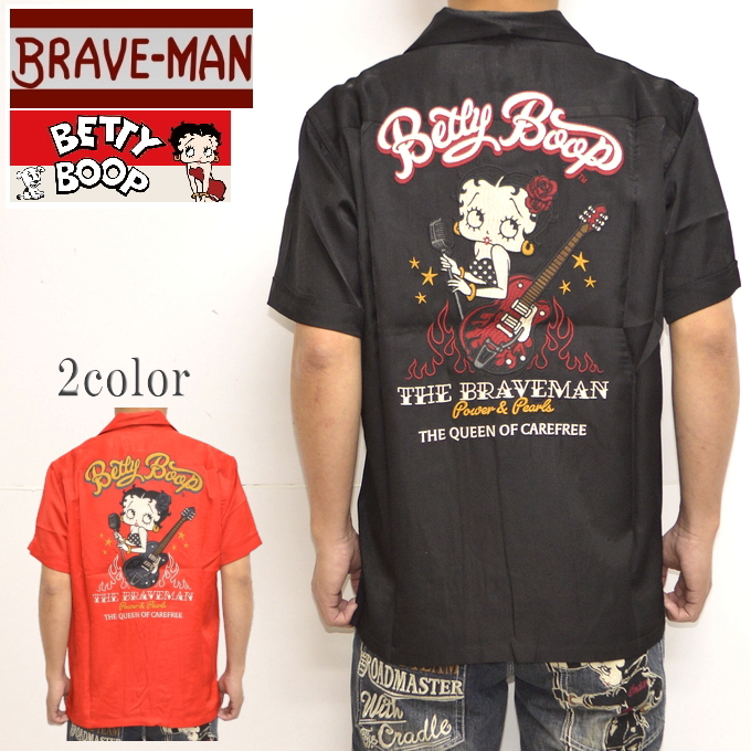BETTY BOOP（ベティ ブープ） ブレイブマン BBB-2326 半袖シャツ