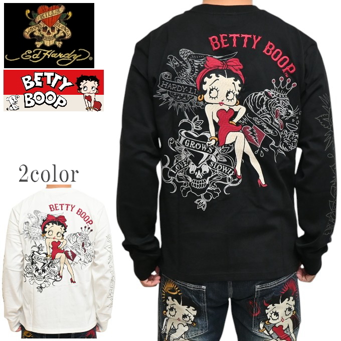 BETTY BOOP（ベティ ブープ） Ed Hardy エドハーディー BED-2507 天竺