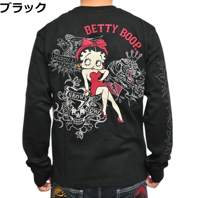 BETTY BOOP（ベティ ブープ） Ed Hardy エドハーディー BED-2507 天竺