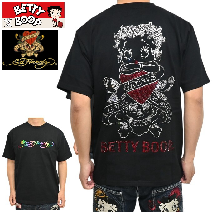 BETTY BOOP（ベティ ブープ） Ed Hardy エドハーディー BED-2603 半袖