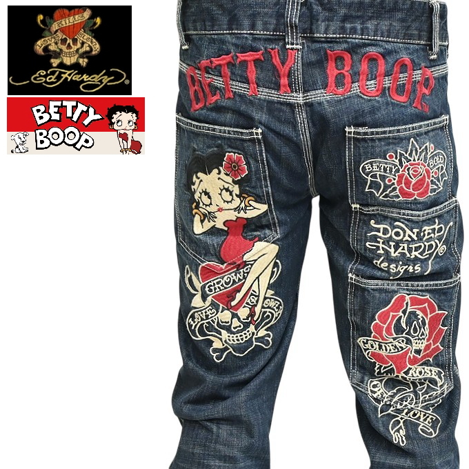 けんさん専用エド・ハーディーデニム Ed Hardy（エド・ハーディー） ベティブープ BED-2604 デニムパンツ