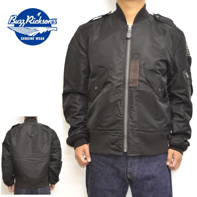 バズリクソンズ ウィリアムギブソン BLACK L-2B (REGULAR) バズリクソンズ ウィリアム・ギブソン コレクション Type BLACK L-2B