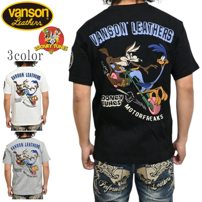 VANSON（バンソン） ルーニーテューンズ LTV-2506 半袖Tシャツ 天竺