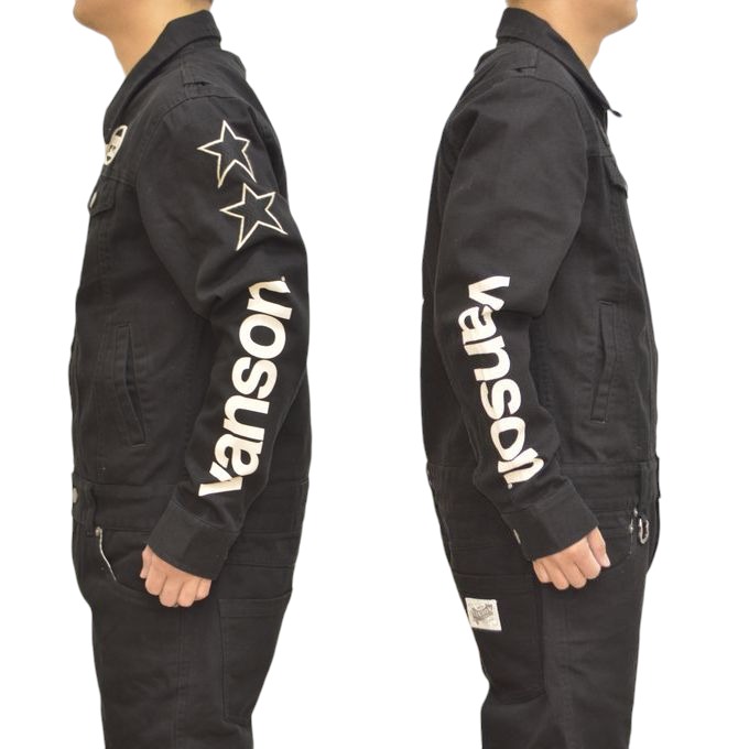 バンソン VANSON NVAO-2401 デニム オールインワン つなぎ ツナギ ワン