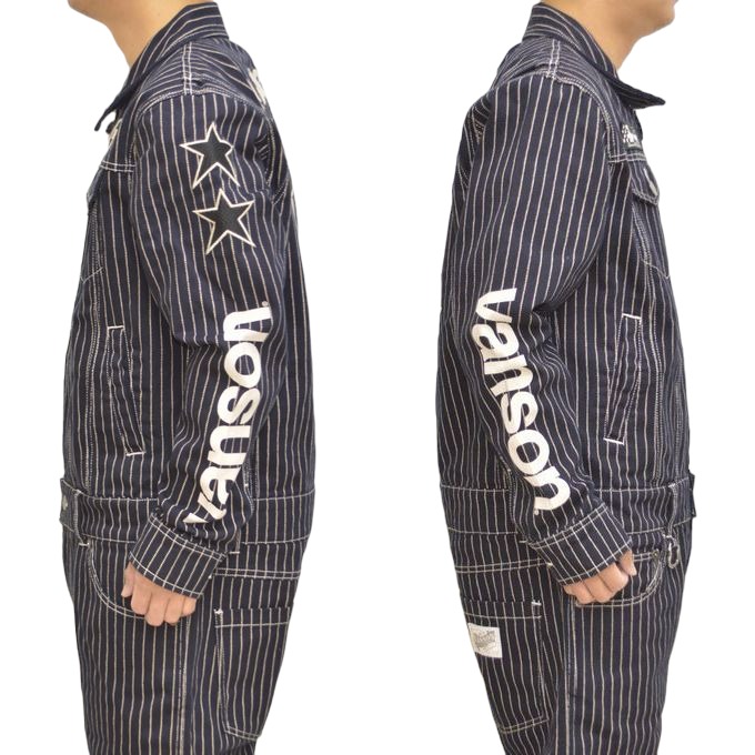 バンソン VANSON NVAO-2401 デニム オールインワン つなぎ ツナギ ワン