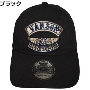 バンソン VANSON NVCP-2402 ツイル ベースボールキャップ 帽子 野球帽 フライングス...