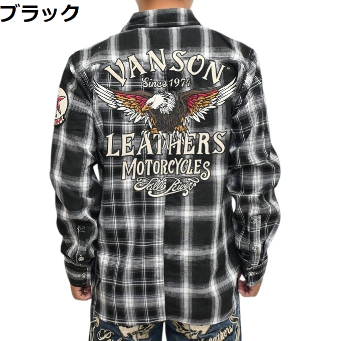 VANSON（バンソン） VANSON NVSL-2503 長袖シャツ マルチカラー