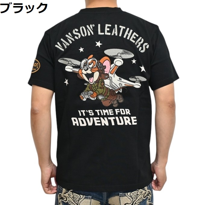 VANSON バンソン トムとジェリー TJV-2517 半袖Tシャツ