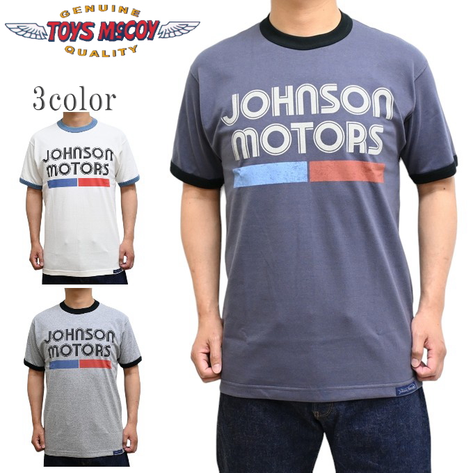トイズマッコイ　TOYS McCOY　ジョンソンモータース　Tシャツ　半袖　M tmc2431-1.jpg