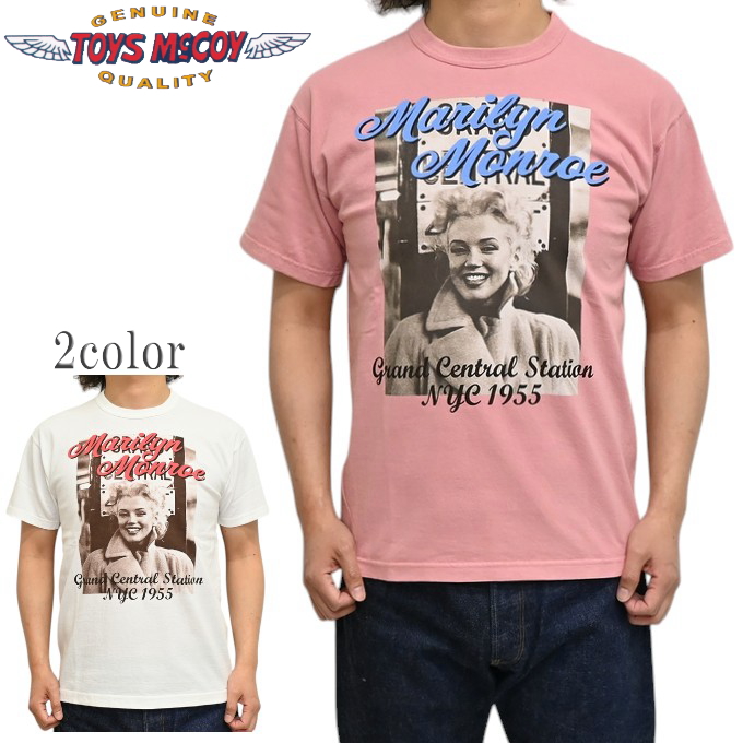 トイズマッコイ TOYS McCOY  半袖 Tシャツ MARILYN MONROE マリリンモンロー  