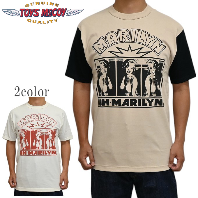 TOYS McCOY Tシャツ MARILYN MONROE TOYs McCOY Marilyn Monroe T-Shirt White Size XL Used From