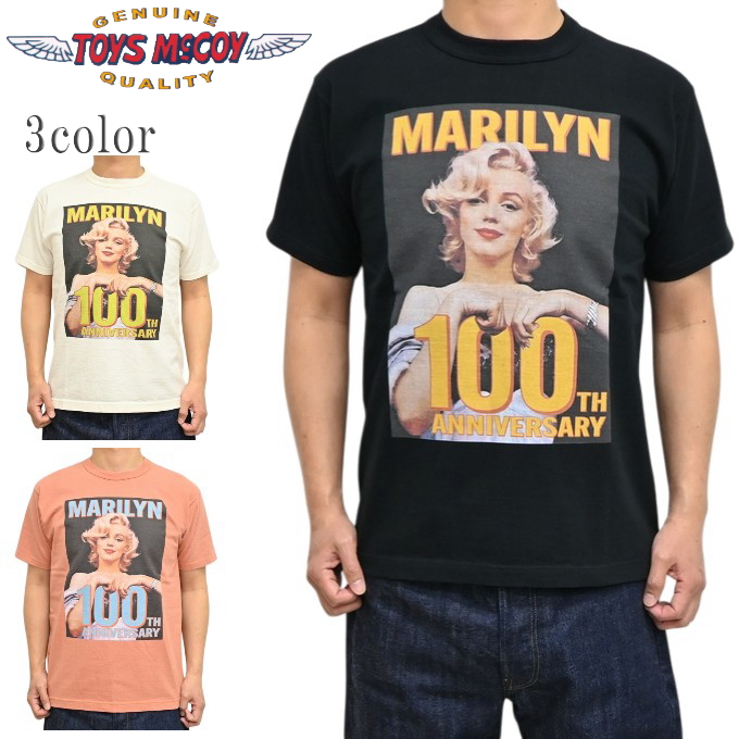 マリリン・モンロー Tシャツ XXL TOYS McCOY TOYS McCOY（トイズマッコイ） TOYS McCOY TMC2619 半袖Tシャツ