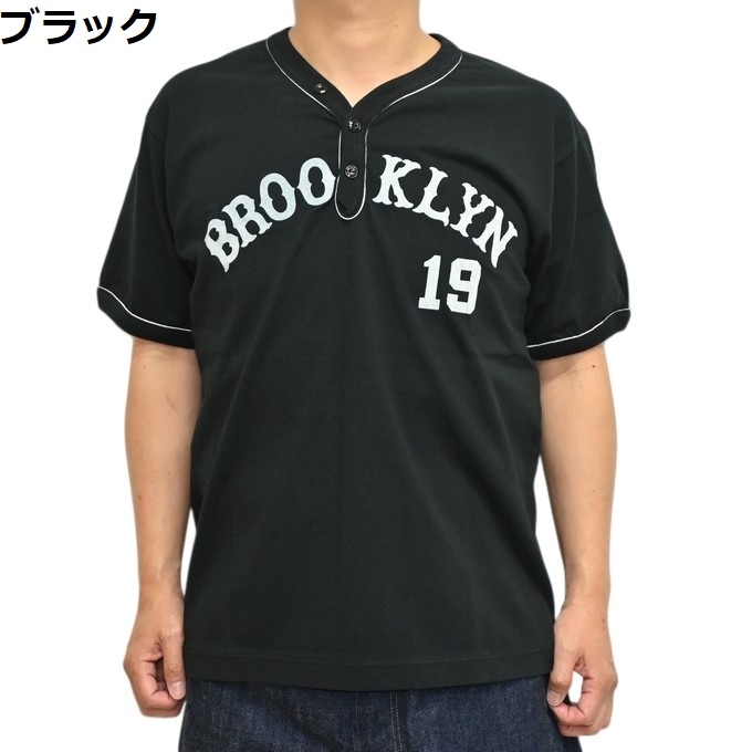 WHITESVILLE ホワイツビル WV79687 半袖Tシャツ ヘンリーネック T