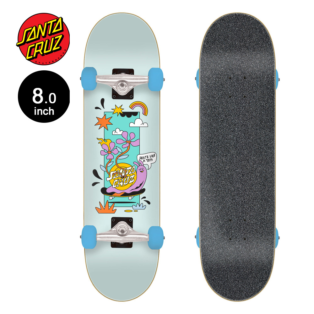 SANTA CRUZ サンタクルーズ 8.0in x 30.5in SKATE LIKE A GIRL FULL SKATEBOARD  COMPLETE コンプリート 完成組立品 スケートボード エントリーモデル (2405) : 30020727 : American Street  Style - 通販 - Yahoo!ショッピング