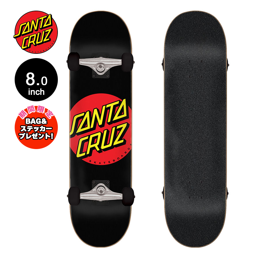 SANTA CRUZ サンタクルーズ 8.0in x 31.25in CLASSIC DOT SK8