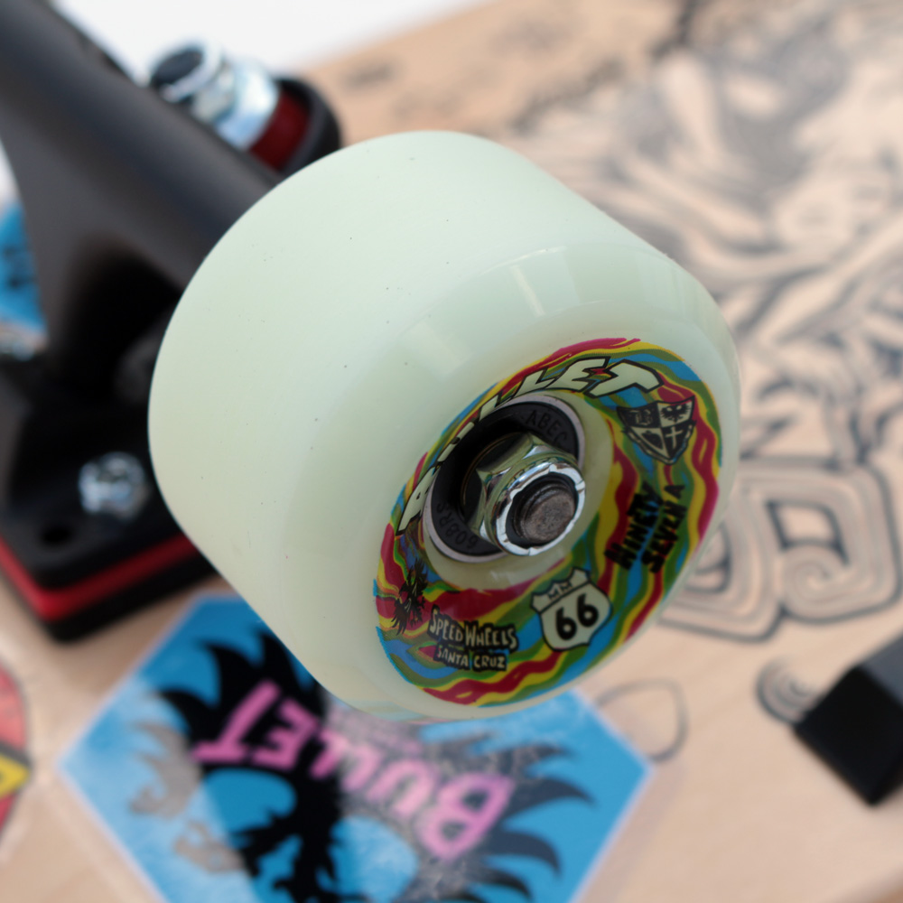 90s SCD Santa Cruz スケーター スケルトンサーフ USA製 L SANTA CRUZ（サンタクルーズ） SANTA CRUZ 10.4 x 32.0inch TRASHER