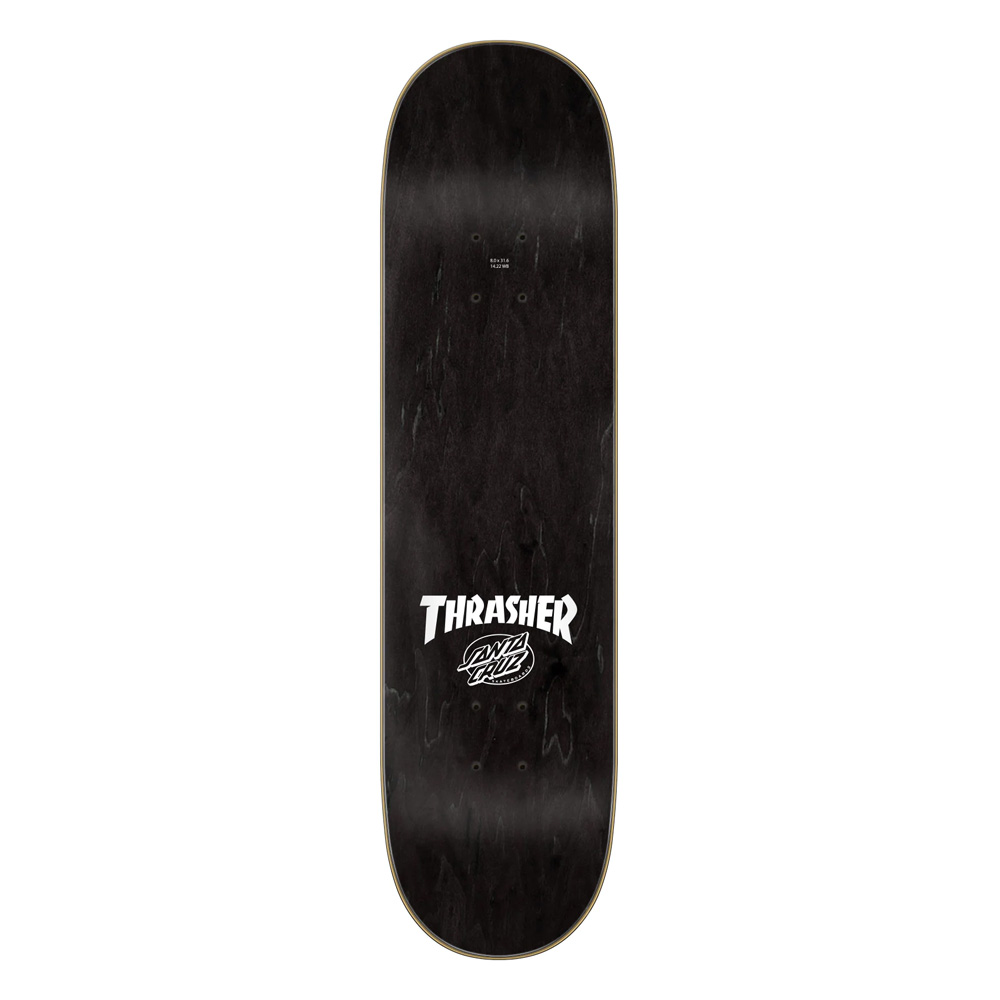 SANTA CRUZ サンタクルーズ スケボー デッキ 8.0 THRASHER SCREAMING