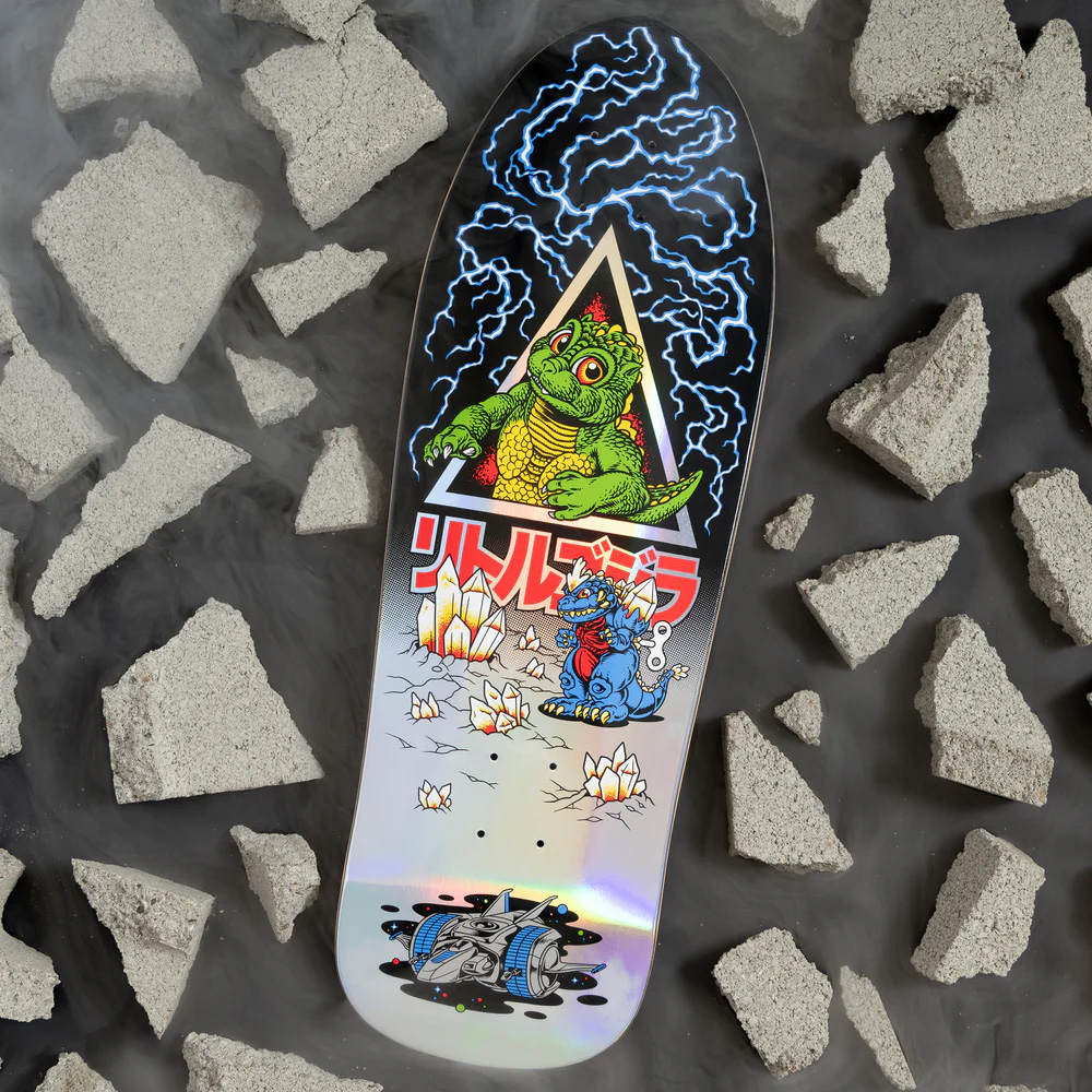 SANTA CRUZ サンタクルーズ スケボー デッキ 9.89 GODZILLA Jr