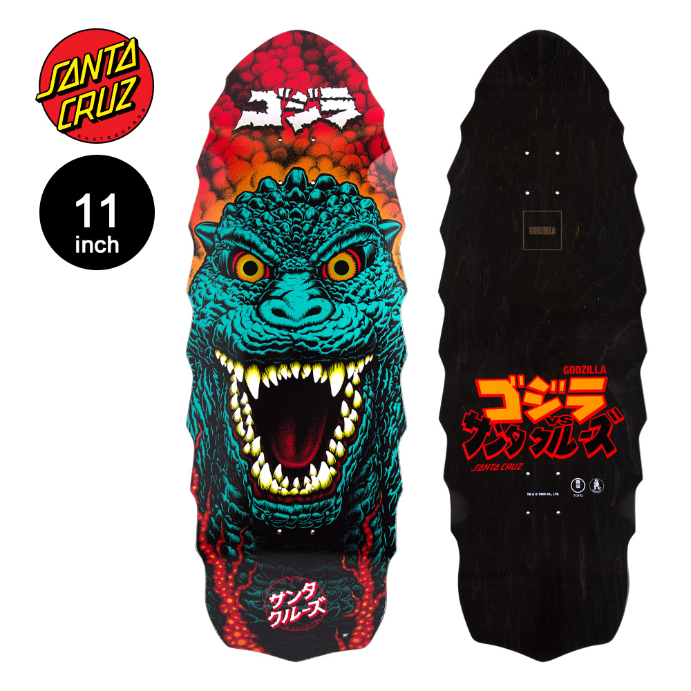 SANTA CRUZ サンタクルーズ スケボー デッキ 11.0 GODZILLA DESTROYER  