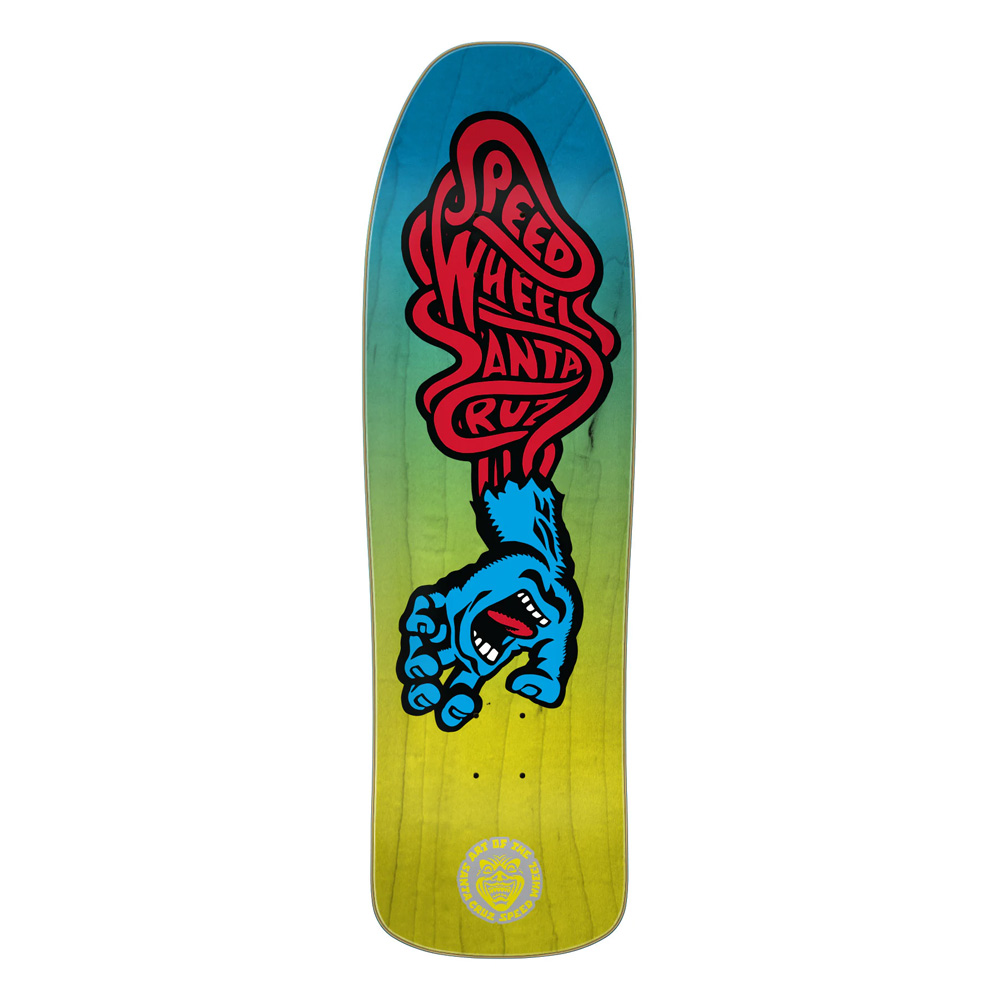 SANTA CRUZ サンタクルーズ スケボー デッキ 9.35 SPEED WHEELS VEIN HAND YELLOW/BLUE DECK  スピードウィールズ イエロー/ブルー 限定 (2304) : 31021815 : American Street Style - 通販 -  Yahoo!ショッピング