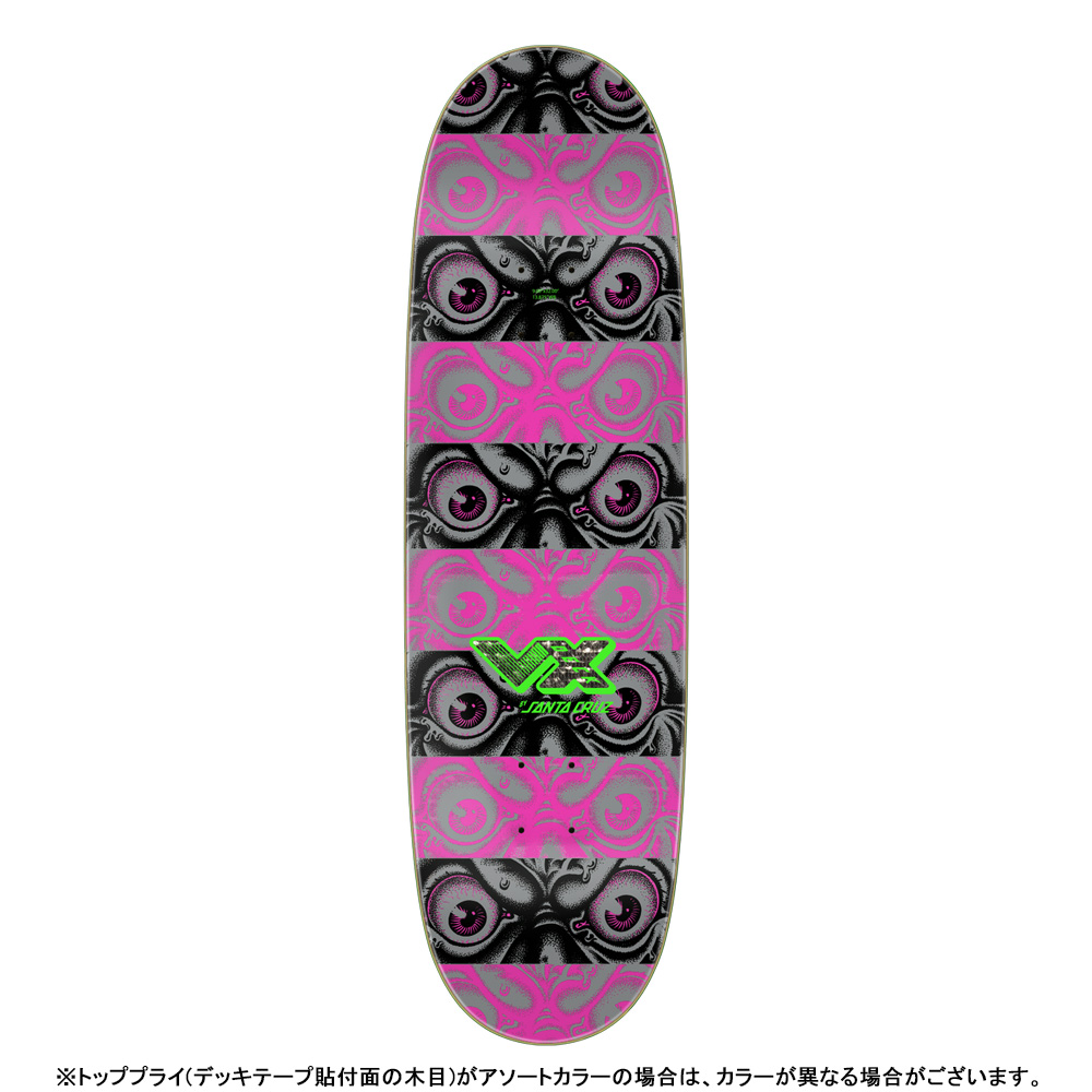 サンタクルーズ　ロブロスコップ　クルーザーカスタム サンタクルーズスケートボード 復刻デッキ ロスコップ フェイス