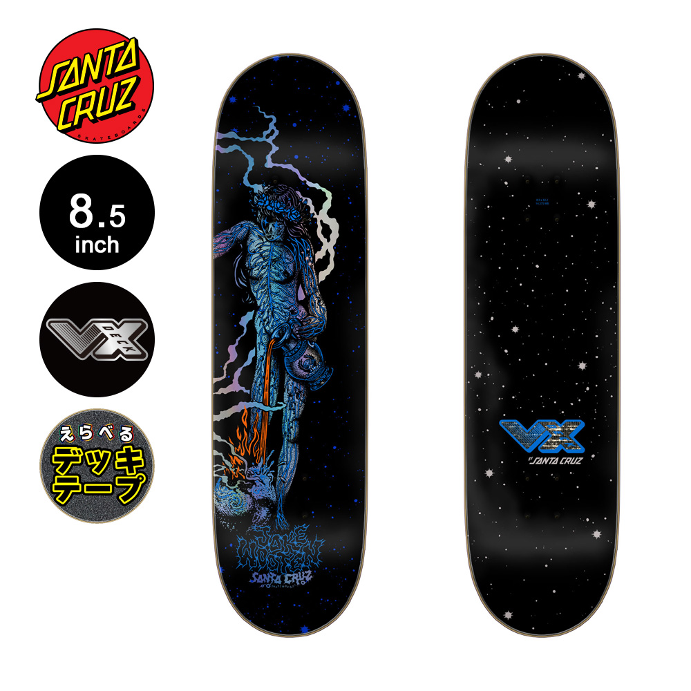 スケボーデッキ　8.5インチ　エビセン　サンタクルーズ SANTA CRUZ（サンタクルーズ） スケボー デッキ 8.5 WOOTEN PART TWO