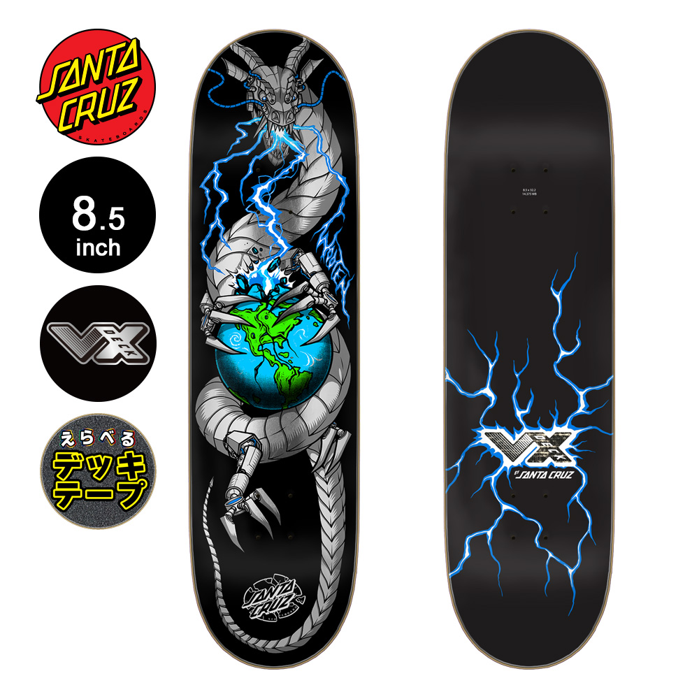 SANTA CRUZ（サンタクルーズ） スケボー デッキ 8.5 WOOTEN CALAMITY