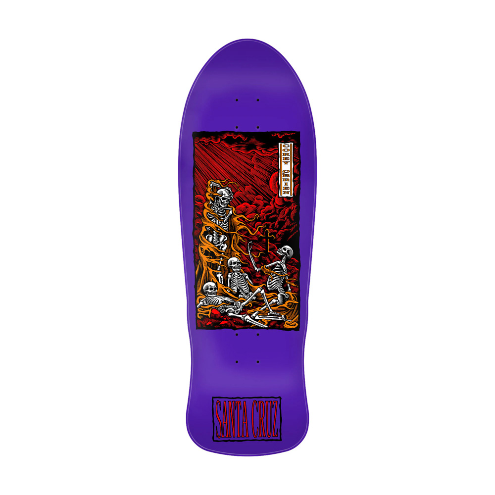 SANTA CRUZ サンタクルーズ　コリー・オブライエン スケートボードデッキ SANTA CRUZ サンタクルーズ スケボー デッキ 9.85 OBRIEN