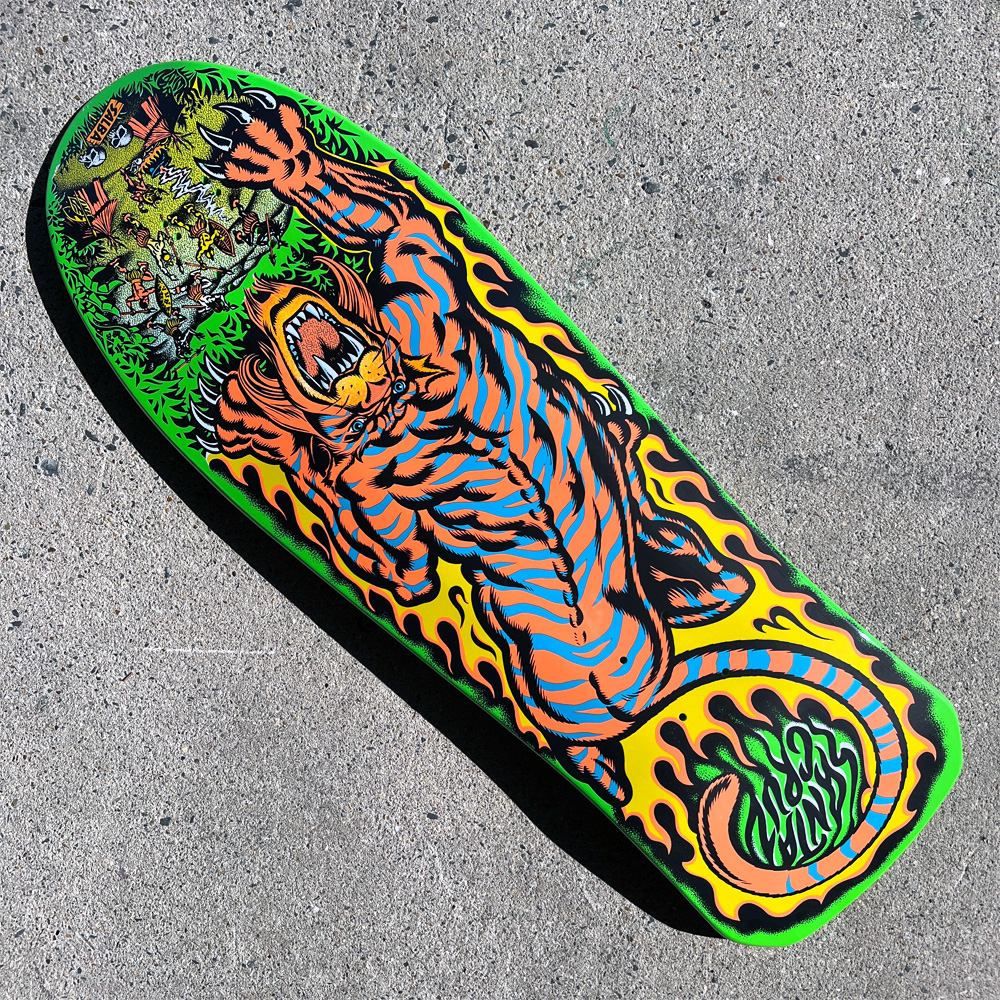 SANTA CRUZ サンタクルーズ スケボー デッキ 10.3 SALBA TIGER