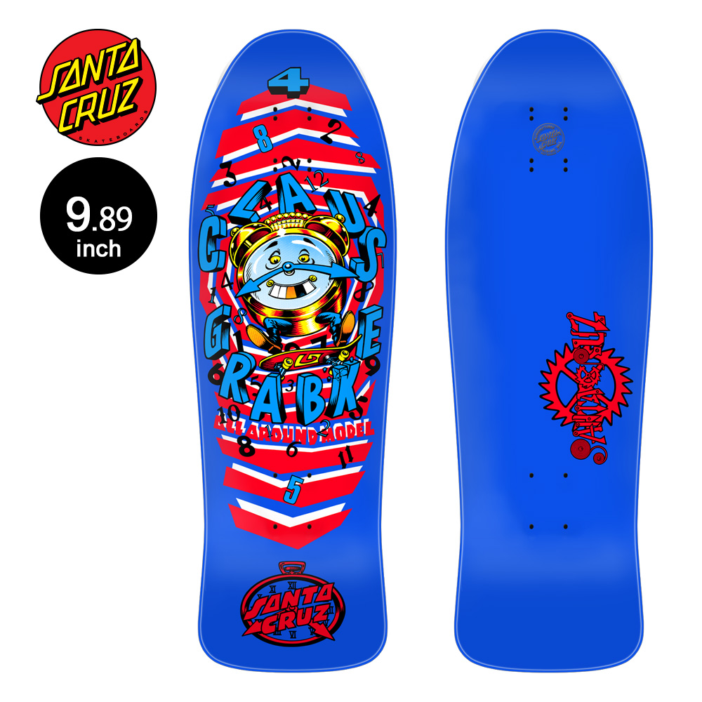 Santa Cruz Claus Grabke スケートボードデッキ　サンタ 楽天市場】SANTA CRUZ DECK サンタクルーズ デッキ CLAUS GRABKE