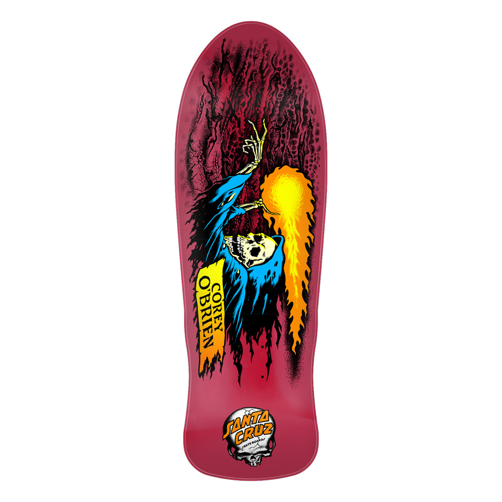 SANTA CRUZ サンタクルーズ スケボー デッキ 9.85 OBRIEN REAPER