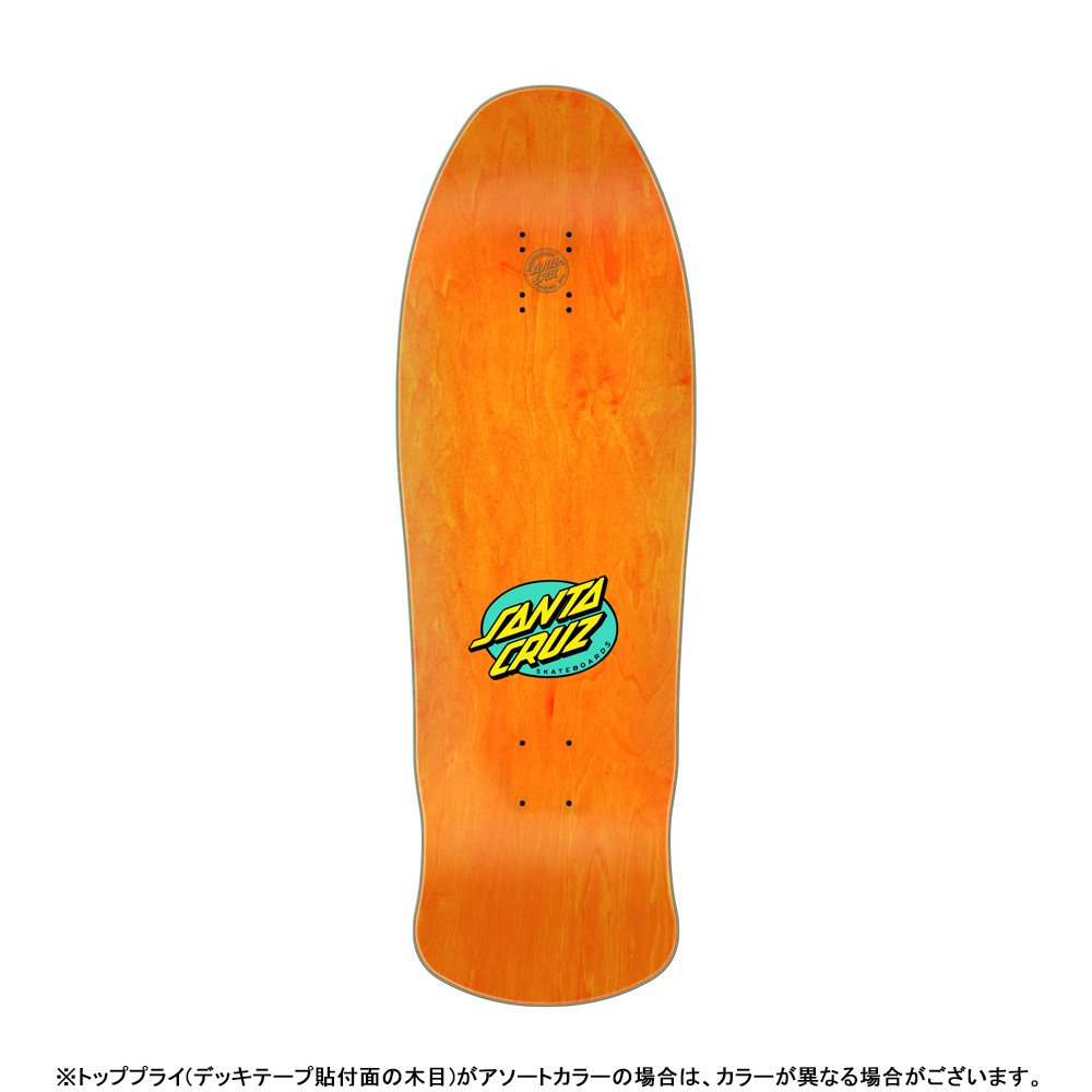 Rob Roskopp 　顔デザイン スケートボードデッキ SANTA CRUZ（サンタクルーズ） スケボー デッキ 10.12 ROSKOPP EYE RE