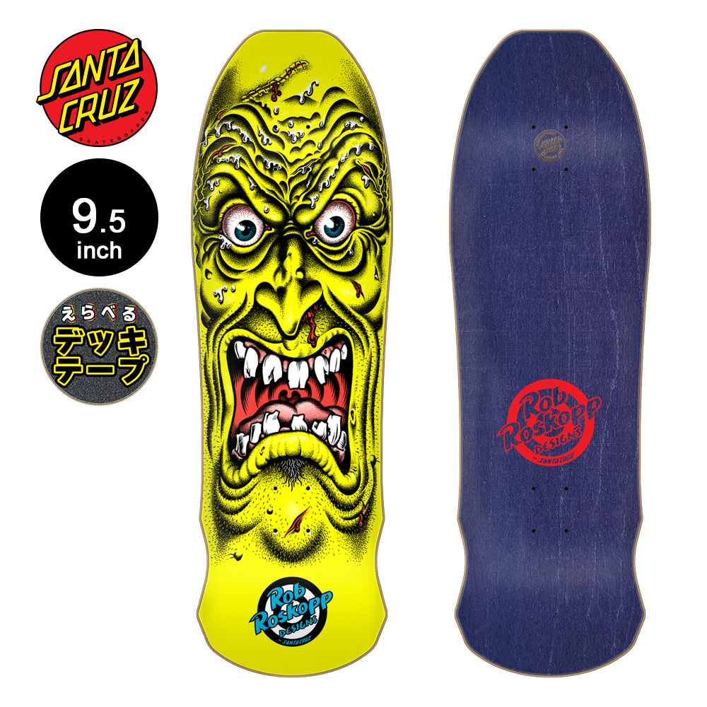 SANTA CRUZ（サンタクルーズ） スケボー デッキ 9.5 ROSKOPP FACE RE