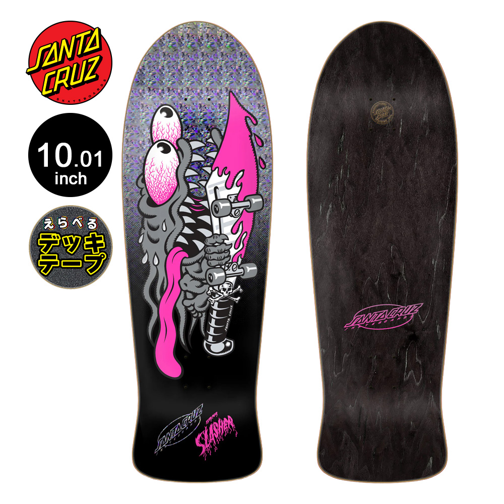 サンタクルーズ SANTA CRUZ スケボー デッキ 10.1 MEEK SANTA CRUZ（サンタクルーズ） スケボー デッキ 10.1 MEEK SLASHER