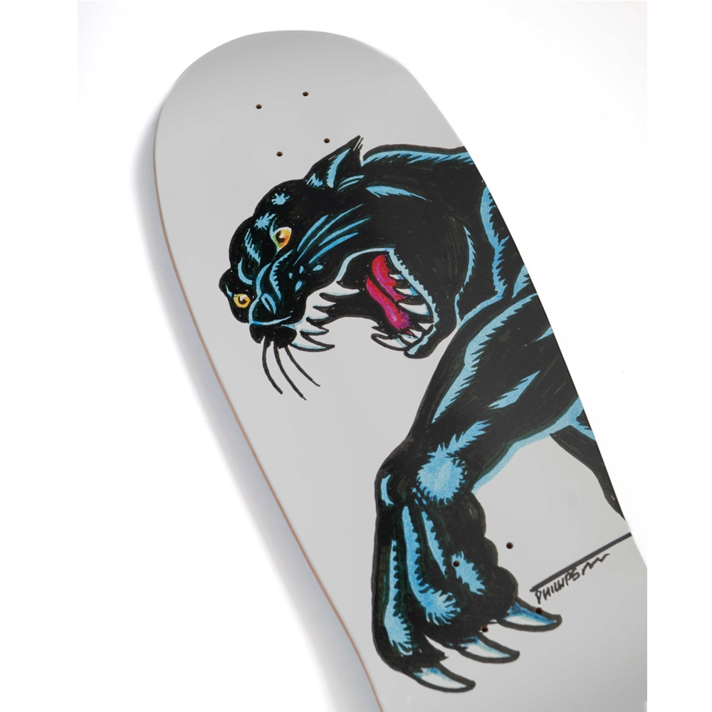 SANTA CRUZ ナタス カウパス デッキ 黒豹 パンサー 10.5インチ SANTA CRUZ（サンタクルーズ） スケボー デッキ 10.54 NATAS SKETCH