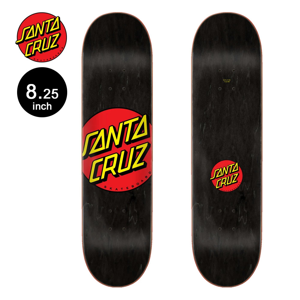 SANTA CRUZ（サンタクルーズ） スケボー デッキ 8.25 CLASSIC DOT