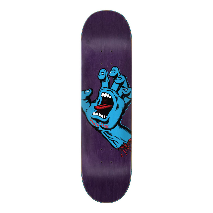 SANTA CRUZ（サンタクルーズ） スケボー デッキ 8.375 SCREAMING HAND