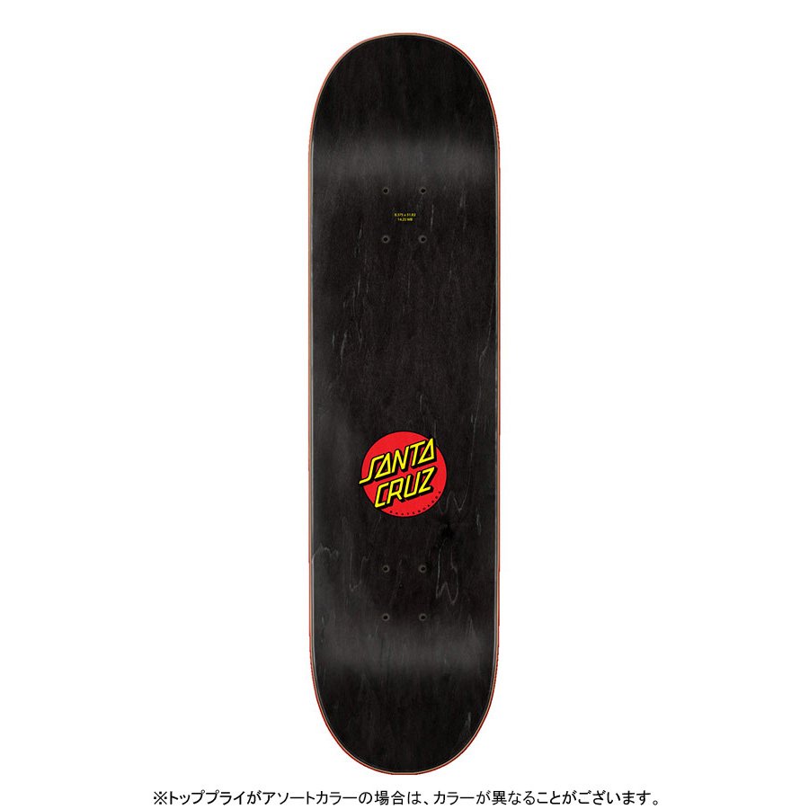 SANTA CRUZ（サンタクルーズ） 8.375in x 31.83in CLASSIC DOT BROWN