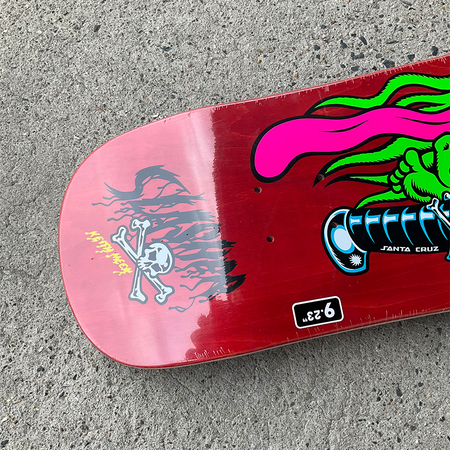 SANTA CRUZ サンタクルーズ スケボー デッキ 9.23 MEEK SLASHER SHAPED PRO DECK キース・ミーク  スラッシャー（2212）