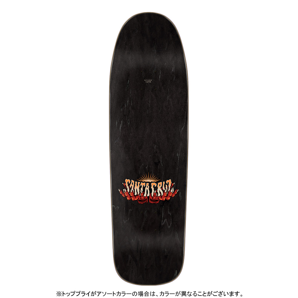 SANTA CRUZ サンタクルーズ スケボー デッキ 9.31 DRESSEN ROSE CREW THREE SHAPED PRO DECK  エリック・ドレッセン スケートボード ストリート 板（2305）