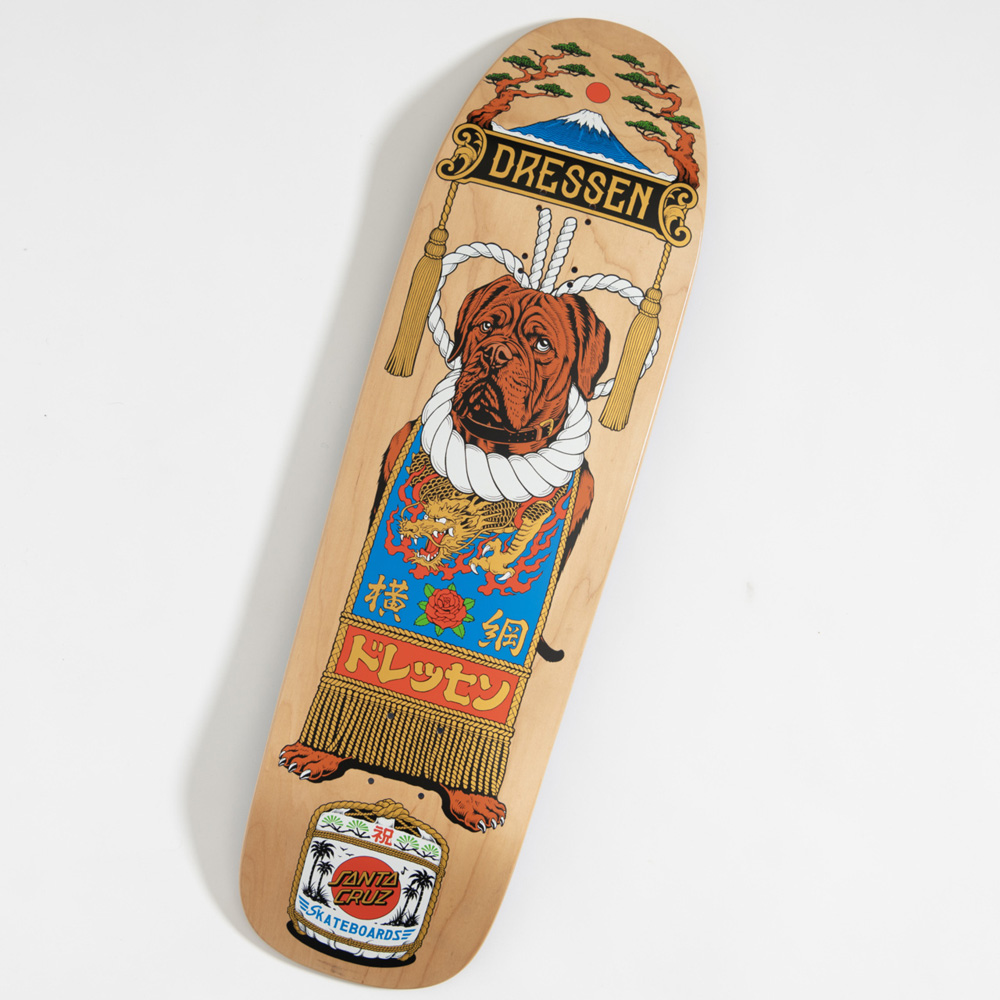 SANTA CRUZ（サンタクルーズ） スケボー デッキ 9.3 SUMO DOG SHAPED
