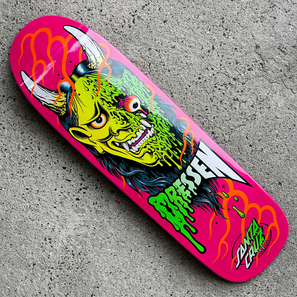 2025年新作入荷 SANTA HANNYA DRESSEN 9.3 デッキ スケボー サンタクルーズ CRUZ スケートボード