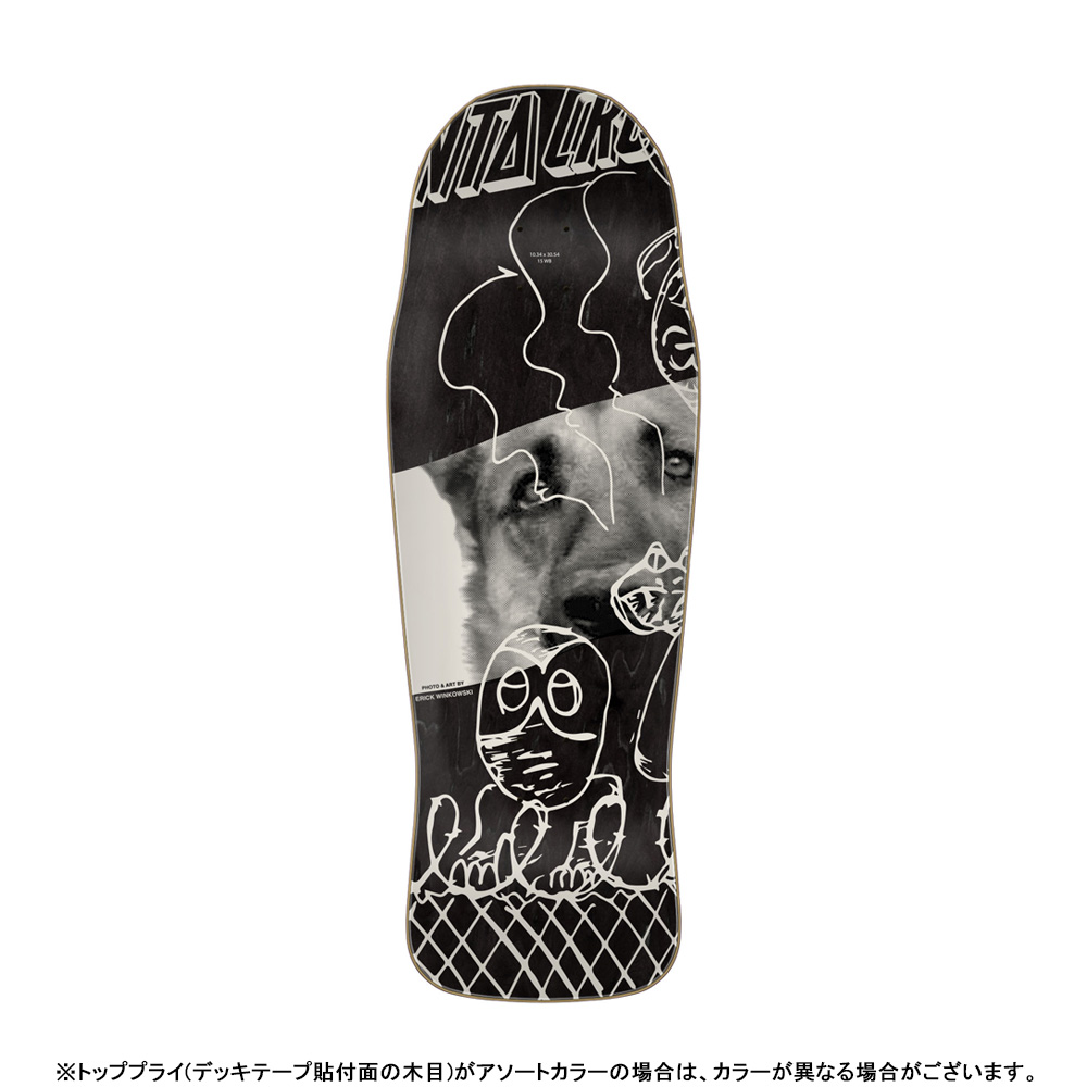 SANTA CRUZ（サンタクルーズ） スケボー デッキ 10.34 WINKOWSKI
