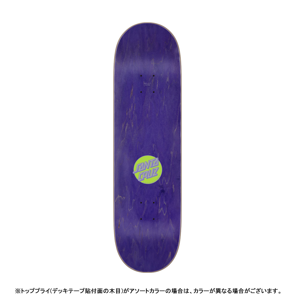 SANTA CRUZ（サンタクルーズ） スケボー デッキ 8.5 KNIBBS REPTILIAN