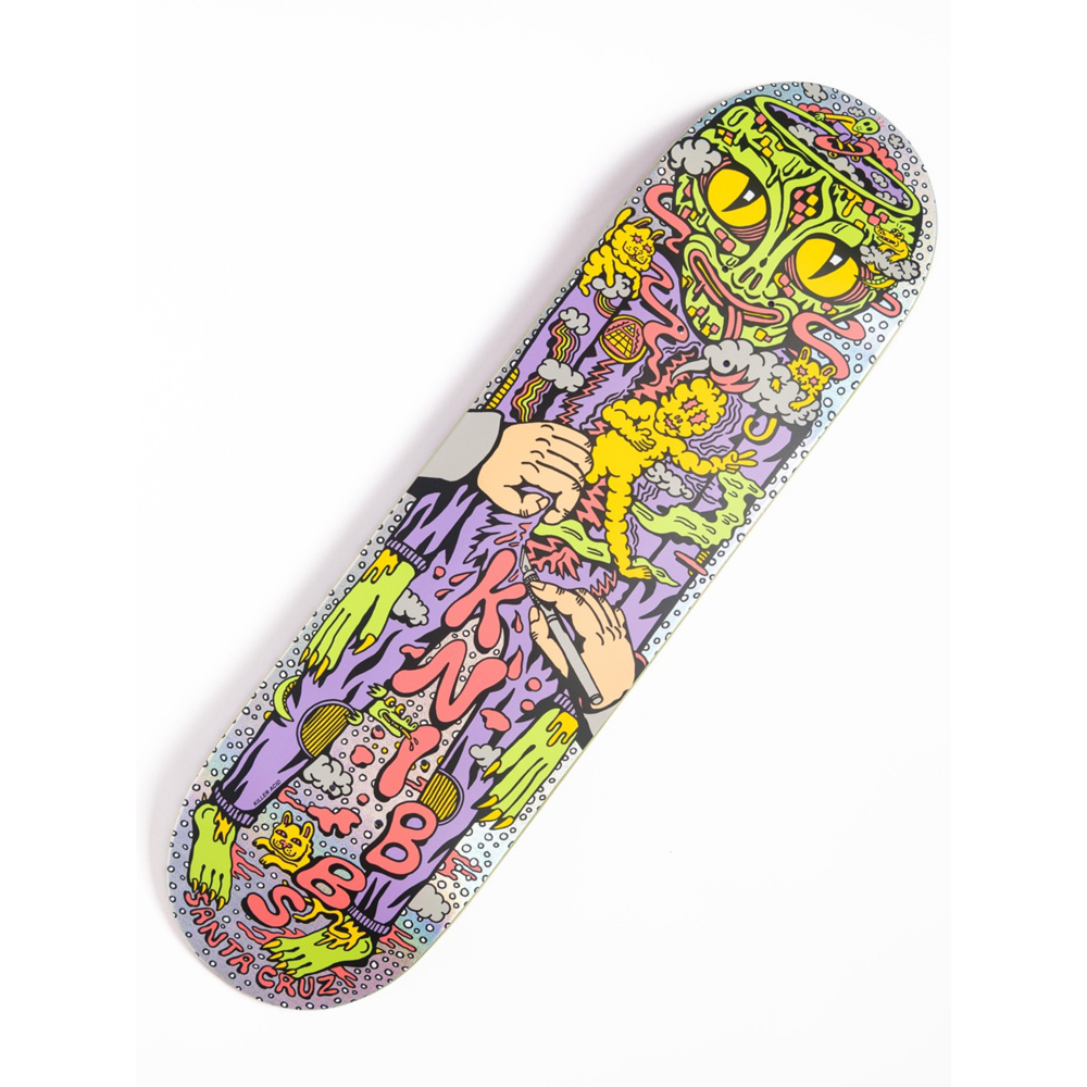 SANTA CRUZ（サンタクルーズ） スケボー デッキ 8.5 KNIBBS REPTILIAN