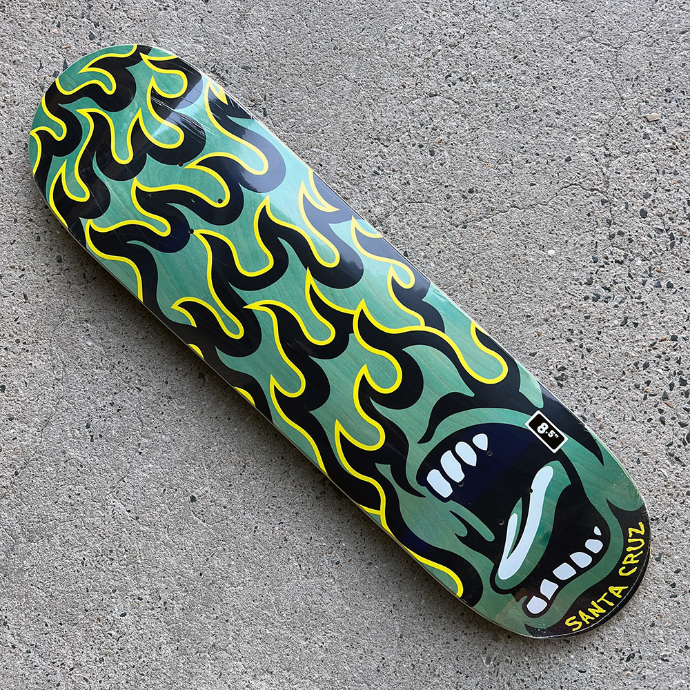 SANTA CRUZ（サンタクルーズ） スケボー デッキ 8.5 SCREAMING FLAME