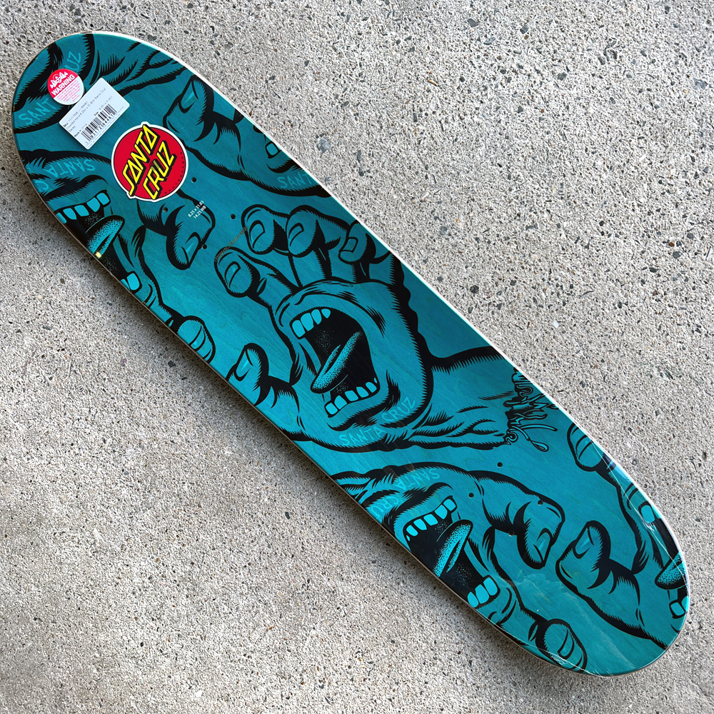 SANTA CRUZ（サンタクルーズ） スケボー デッキ 8.25 CROWDED HAND
