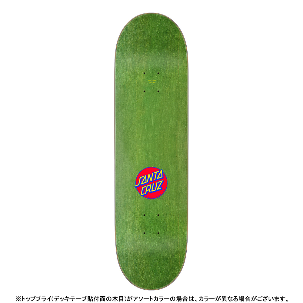 SANTA CRUZ（サンタクルーズ） スケボー デッキ 8.375 DOT GUY TEAM