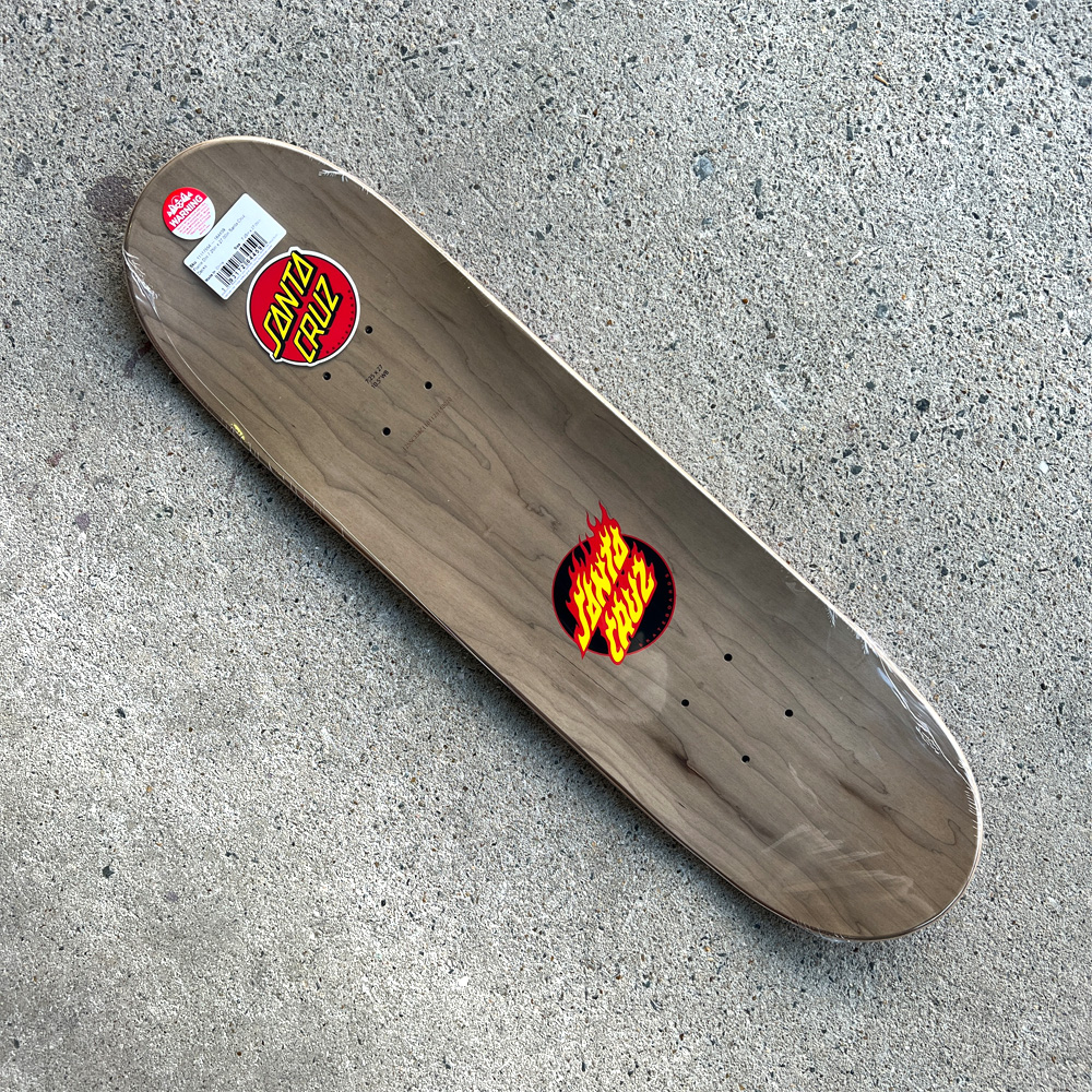 SANTA CRUZ（サンタクルーズ） スケボー デッキ 7.25 FLAME DOT TEAM